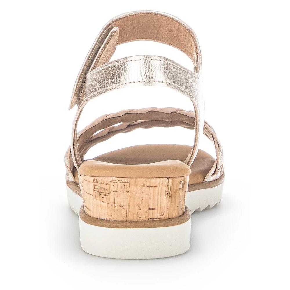 Gabor Sandalette »GENUA« Sommerschuh Sandale Keilabsatz mit Klettverschluss Weite G kaufen Bis zu 55% Rabatt