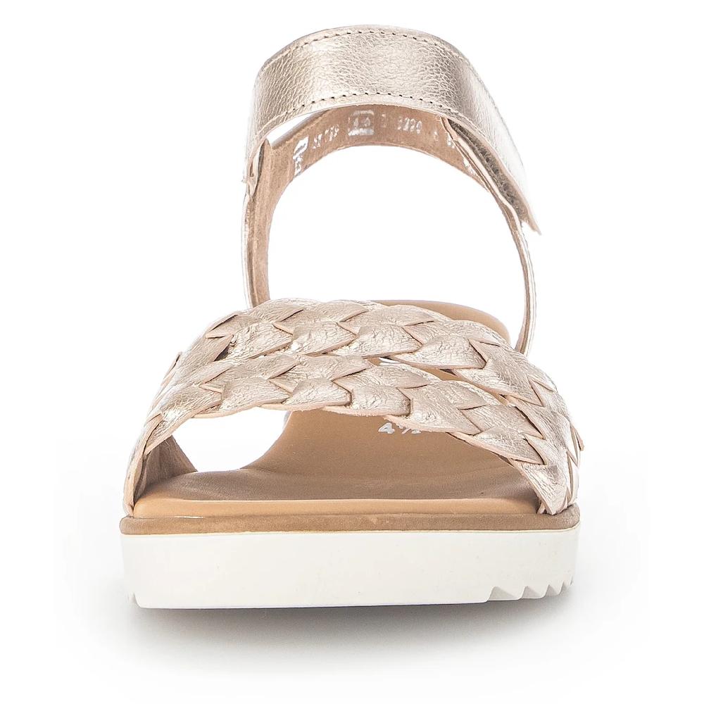 Gabor Sandalette »GENUA« Sommerschuh Sandale Keilabsatz mit Klettverschluss Weite G kaufen Bis zu 55% Rabatt