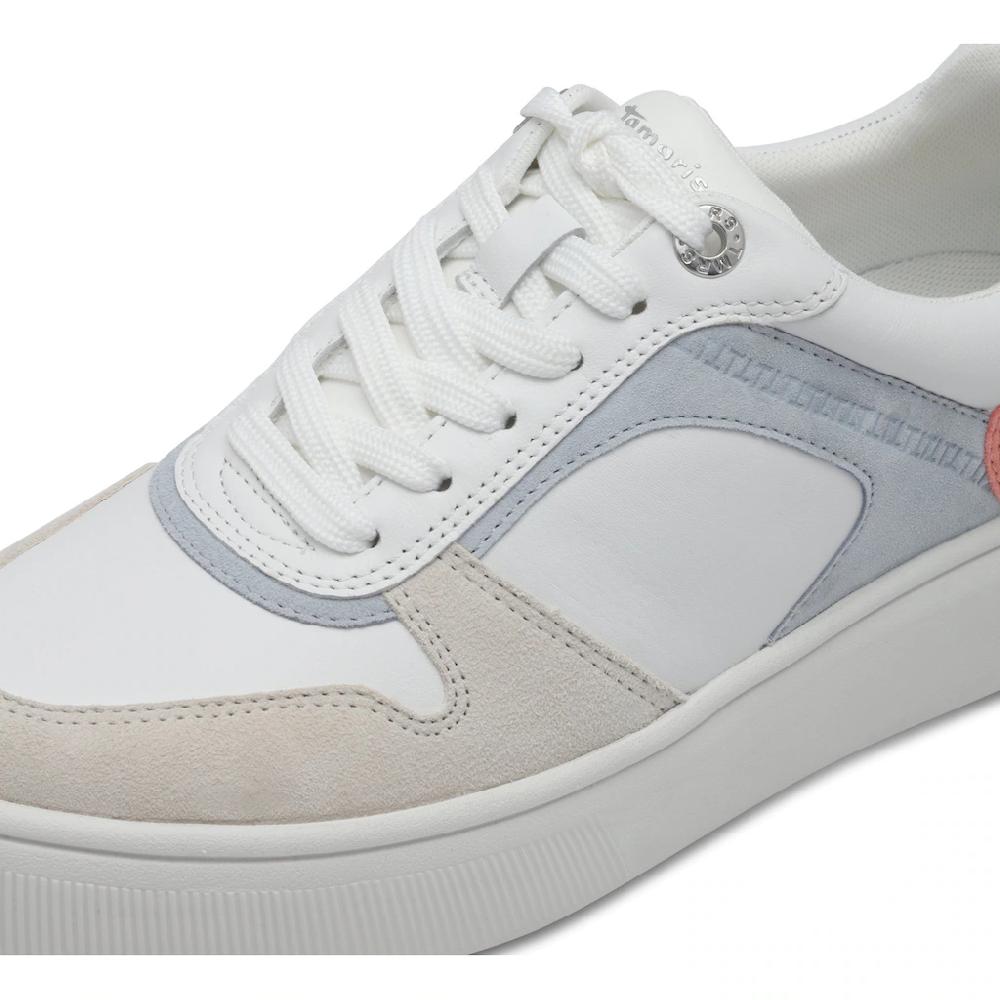 Tamaris Plateausneaker Freizeitschuh Halbschuh Schnürschuh mit Kontrastbesätzen online bestellen Discount Store für neue Produkte