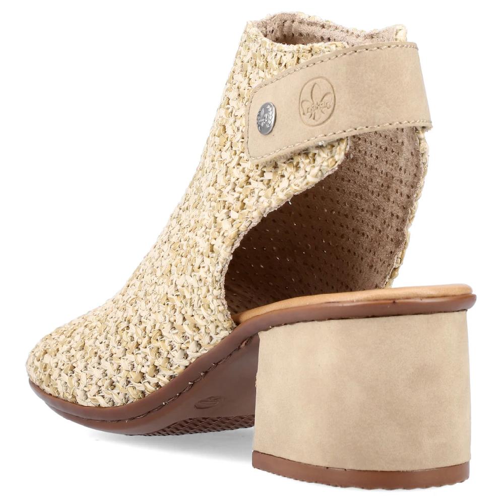 Rieker Sandalette Sommerschuh Sandalette Blockabsatz in modischer Flecht-Optik kaufen Riesige Rabatte