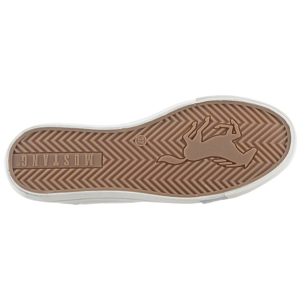 Mustang Shoes Sneaker mit Synthetikfersenfleck online kaufen Speichern exportieren