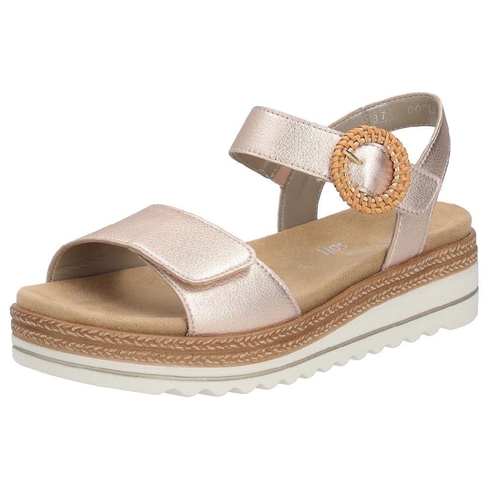 Remonte Keilsandalette Sommerschuh Riemchensandale mit praktischem Klettverschlüssen online kaufen