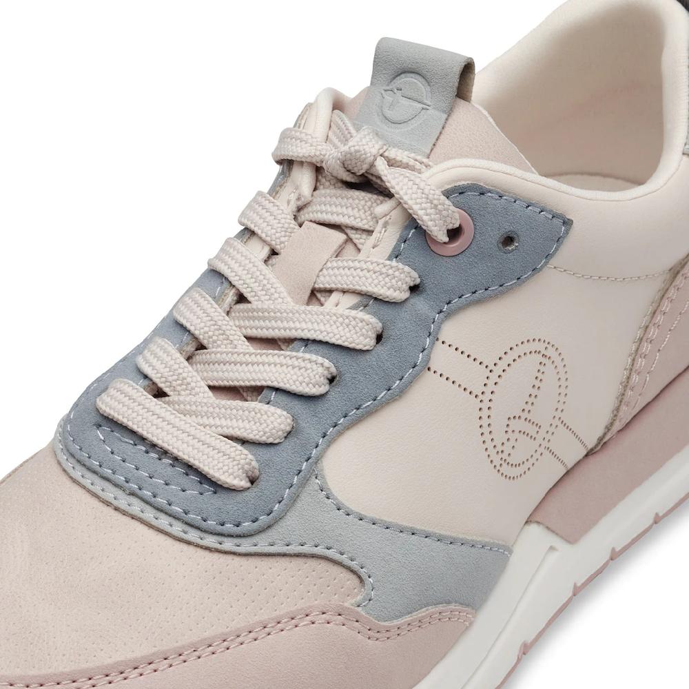 Tamaris Keilsneaker Schnürschuh Freizeitschuh Halbschuh mit Kontrastbesätzen Günstiger Verkauf