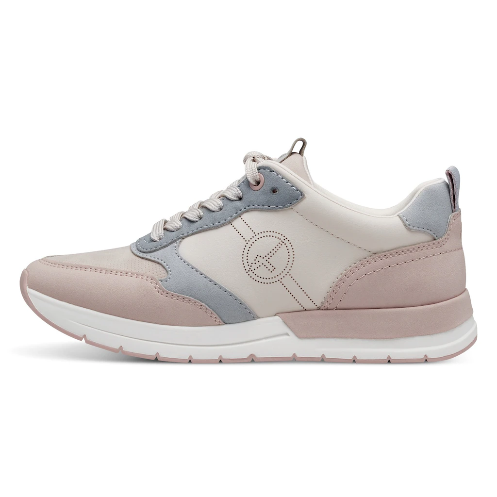 Tamaris Keilsneaker Schnürschuh Freizeitschuh Halbschuh mit Kontrastbesätzen Günstiger Verkauf