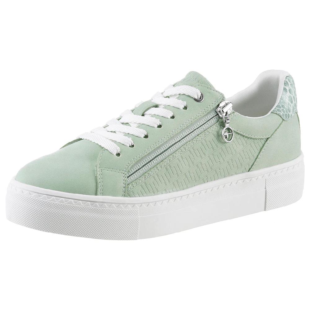 Tamaris Plateausneaker Freizeitschuh Halbschuh Schnürschuh mit gepolstertem Schaftrand kaufen
