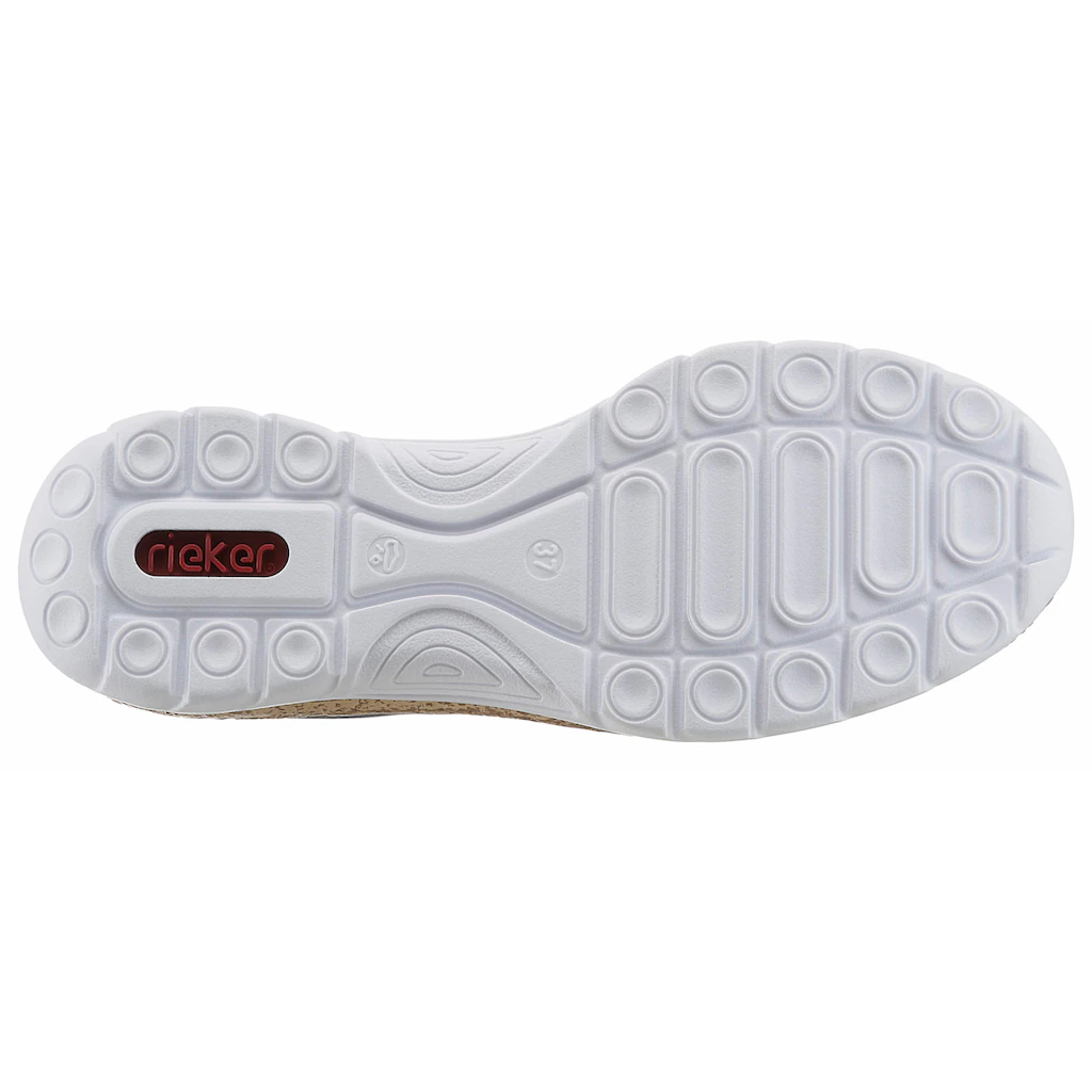 Rieker Slip-On Sneaker Slipper Schlupfschuh mit Außenreißverschluss bestellen Black Friday