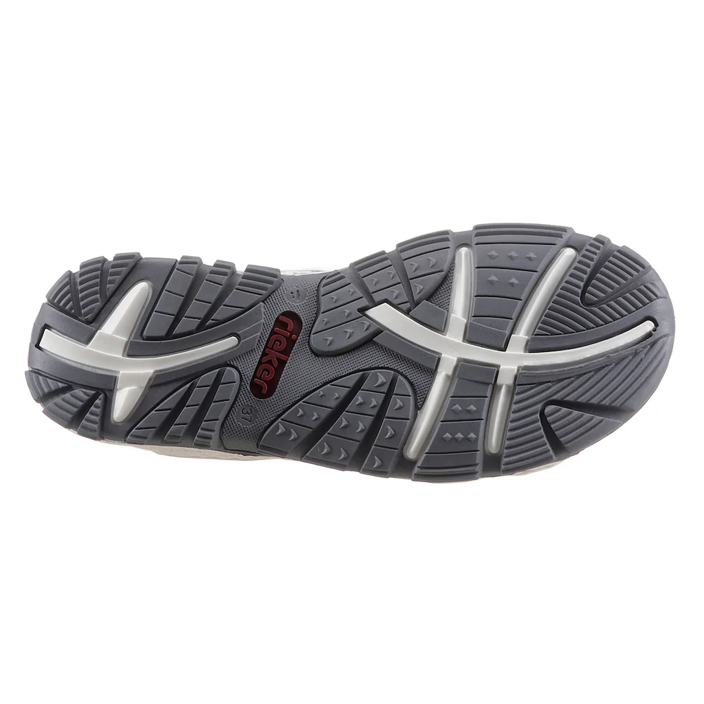 Rieker Riemchensandale Sommerschuh Sandalette Keilabsatz in Used-Optik online bestellen Vatertagsangebot