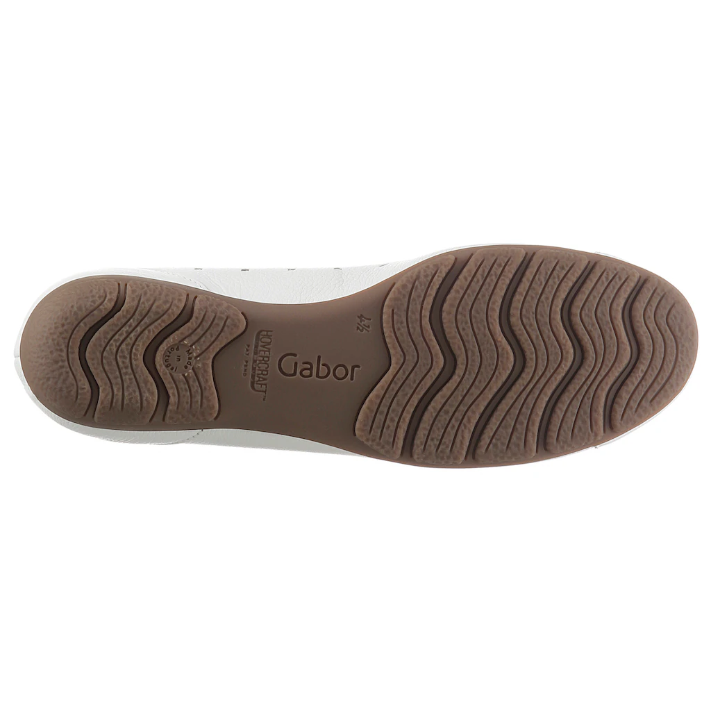 Gabor Ballerina Slipper Freizeitschuh Halbschuh mit luftigem Lochmuster online bestellen Heißer Verkauf