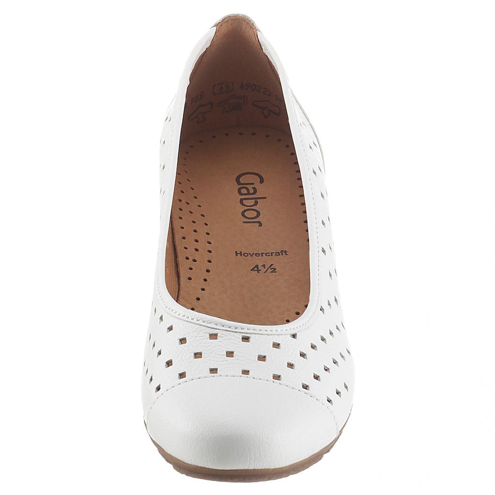Gabor Ballerina Slipper Freizeitschuh Halbschuh mit luftigem Lochmuster online bestellen Heißer Verkauf