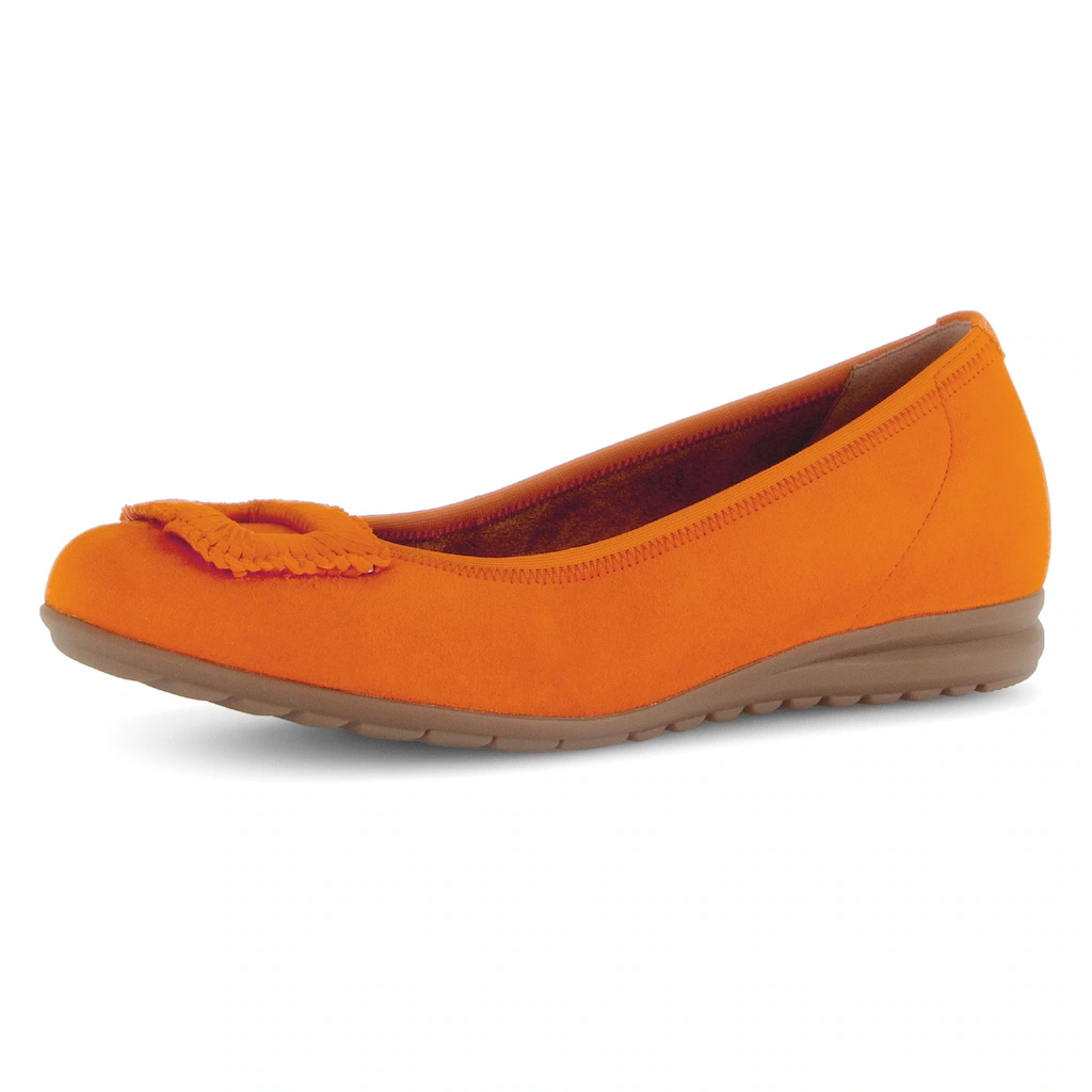 Gabor Ballerina »FLORENZ« Bequemschuh Businesschuh Elastikeinfass Komfortweite G (=weit) ▷ für