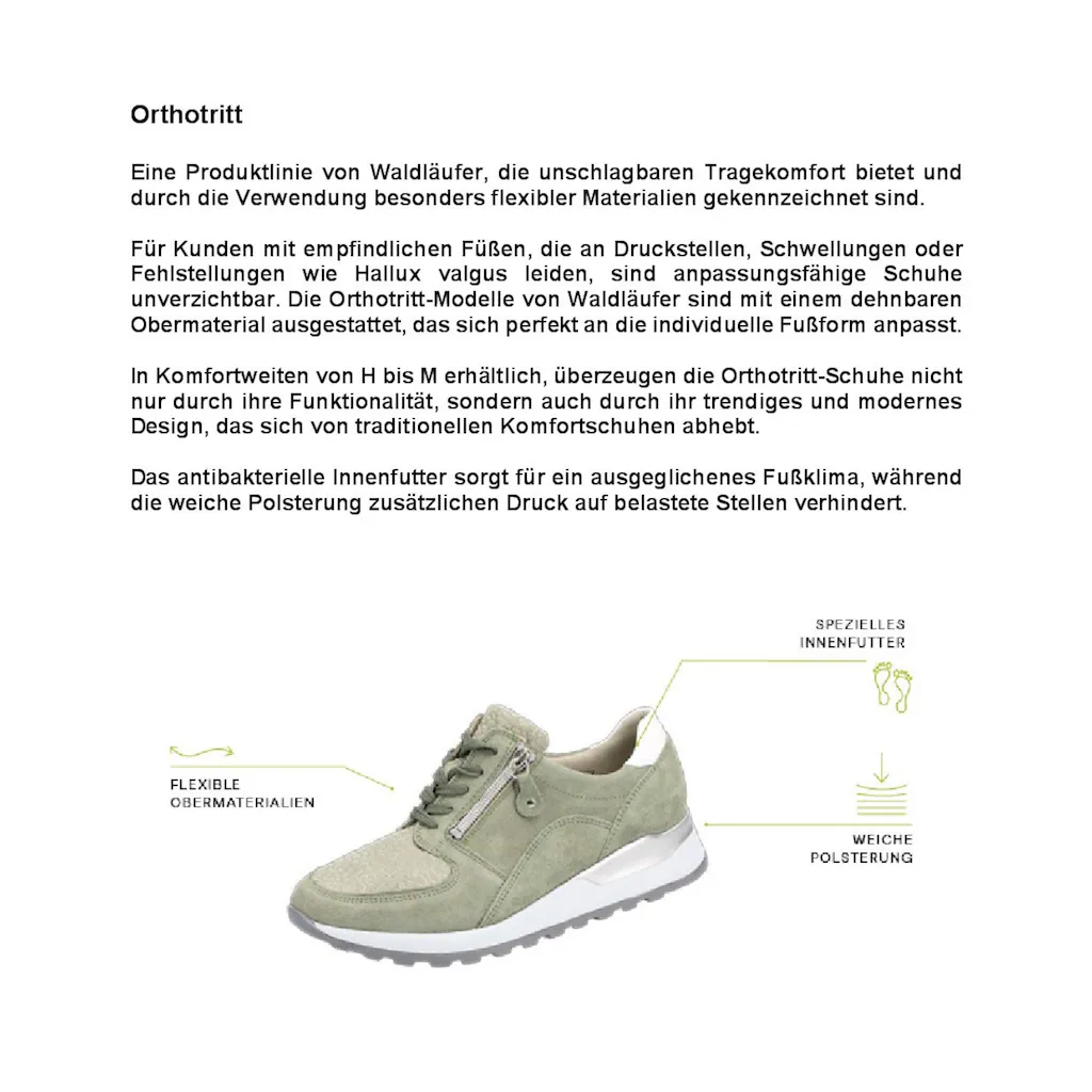 Waldläufer Keilsneaker »HIROKO« G-Weite Orthotritt-Ausstattung Freizeitschuh Halbschuh Schnürschuh online kaufen Riesige Ersparnisse