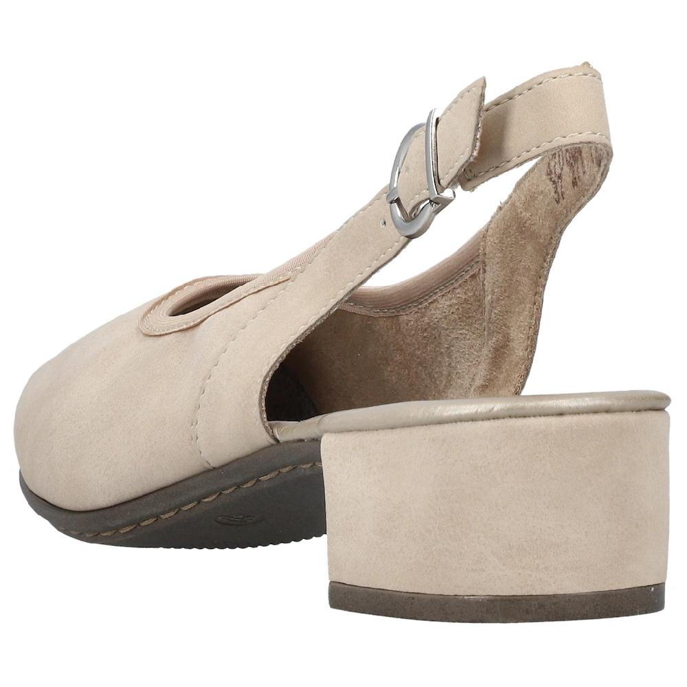 Rieker Slingpumps Abendschuh Sommerschuh Blockabsatz mit verstellbarem Riemchen online bestellen Tiefpreis