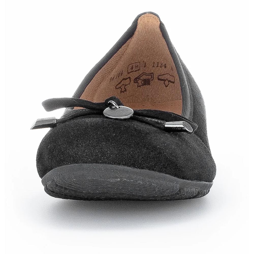 Gabor Ballerina Flache Schuhe Business Schuhe mit Hovercraft Luftkammern-Laufsohle ▷ für Letzte 2 Tage