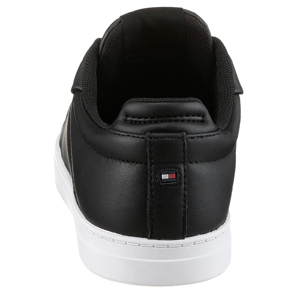 Tommy Hilfiger Plateausneaker »WOMENS ICON COURT SNEAKER FLAG« Freizeitschuh Schnürschuh Halbschuh mit gepolstertem Schaftrand ▷ für Zeitbegrenzte Promotion