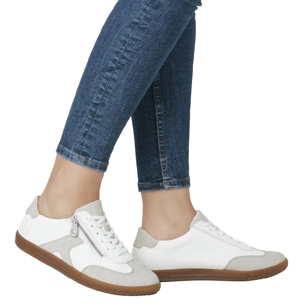 Rieker Sneaker Halbschuh Freizeitschuh Schnürschuh mit Reißverschluss online kaufen Nur für heute