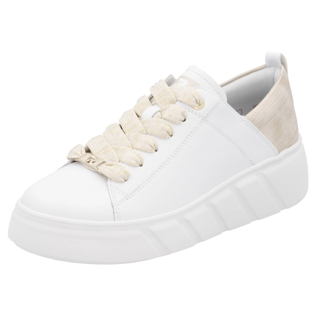RIEKER Sport Plateausneaker Schnürschuh Halbschuh Freizeitsneaker mit Soft-Einlage online bestellen