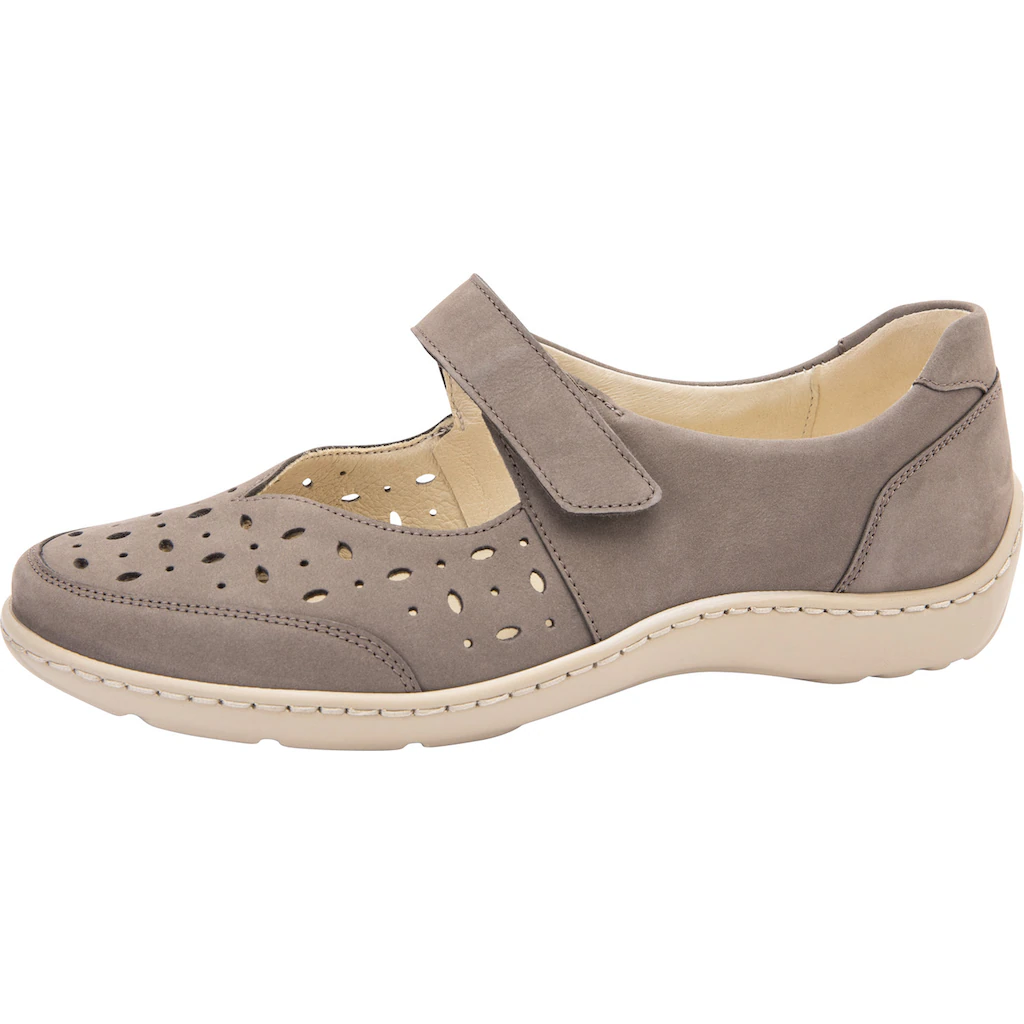 Waldläufer Ballerina »HENNI« Klettschuh Komfortschuh mit Perforation H-Weite ▷ für