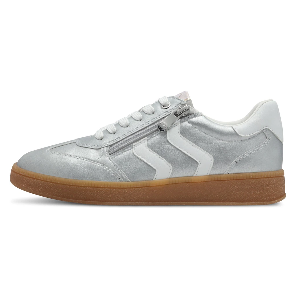 MARCO TOZZI Plateausneaker Freizeitschuh Halbschuh Schnürschuh mit Kontrastbesatz bestellen Verkauf
