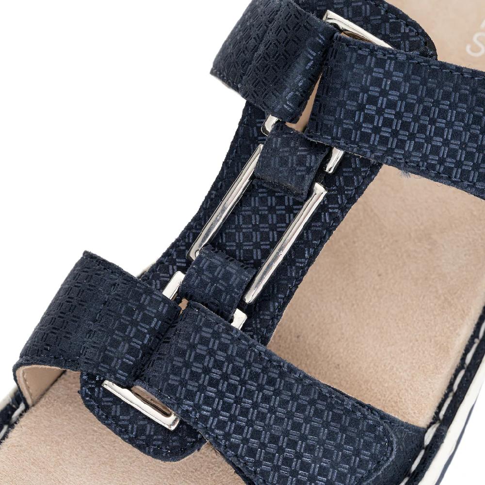 Ara Pantolette »TAMPA« Keilabsatz Sommerschuh Schlappen mit Schmuckelement G-Weite bestellen Kostenloser Versand
