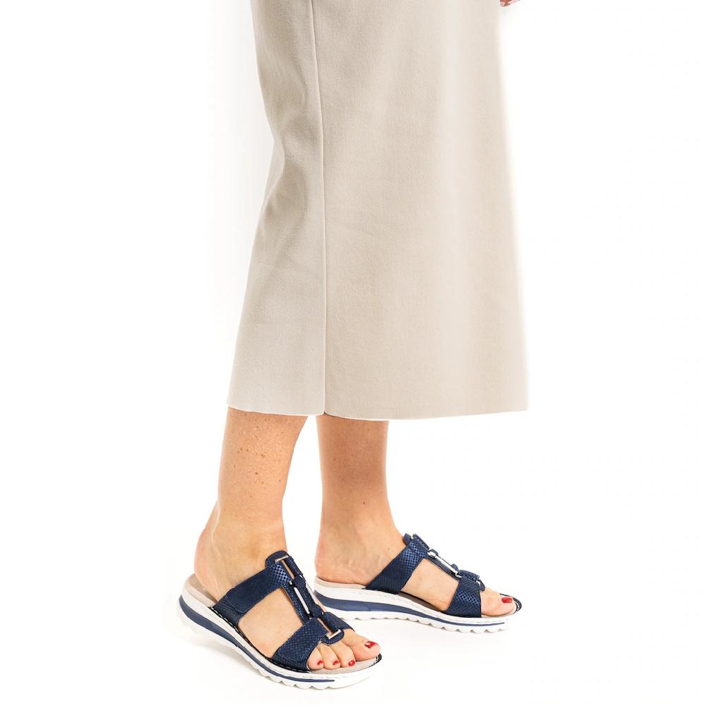 Ara Pantolette »TAMPA« Keilabsatz Sommerschuh Schlappen mit Schmuckelement G-Weite bestellen Kostenloser Versand