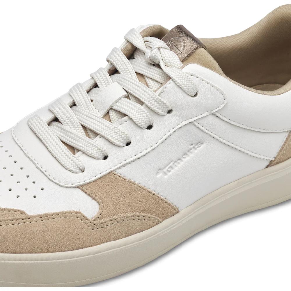 Tamaris Plateausneaker Freizeitschuh Halbschuh Schnürschuh mit Kontrastbesätzen kaufen Begrenztes Angebot
