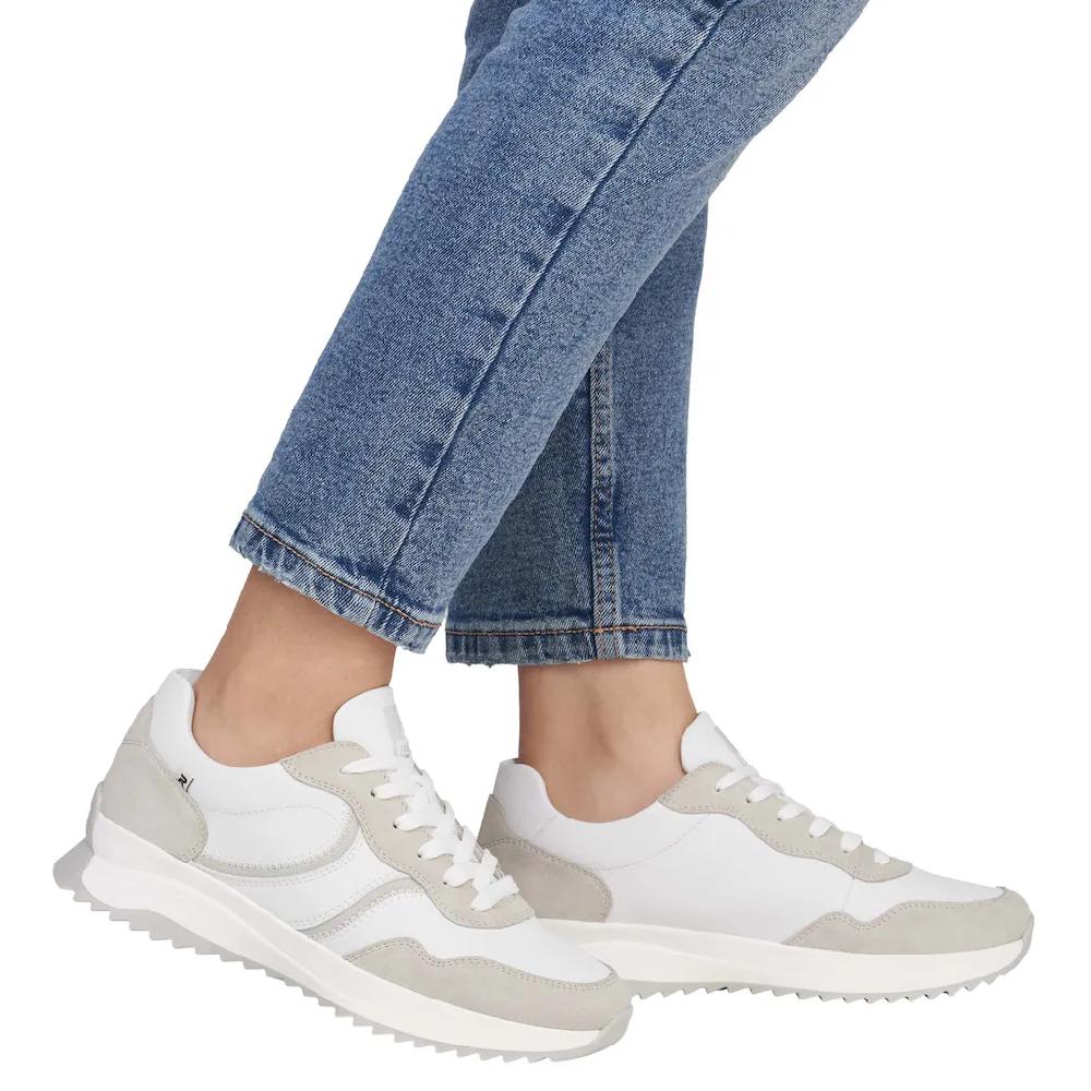 RIEKER Sport Keilsneaker Schnürschuh Halbschuh Freizeitschuh mit Kontrastdetails online kaufen Saisonschlussverkauf