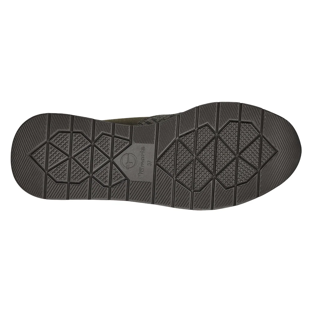 Tamaris Keilsneaker Freizeitschuh Halbschuh Schnürschuh trendige Metallic-Details online kaufen Top Angebot