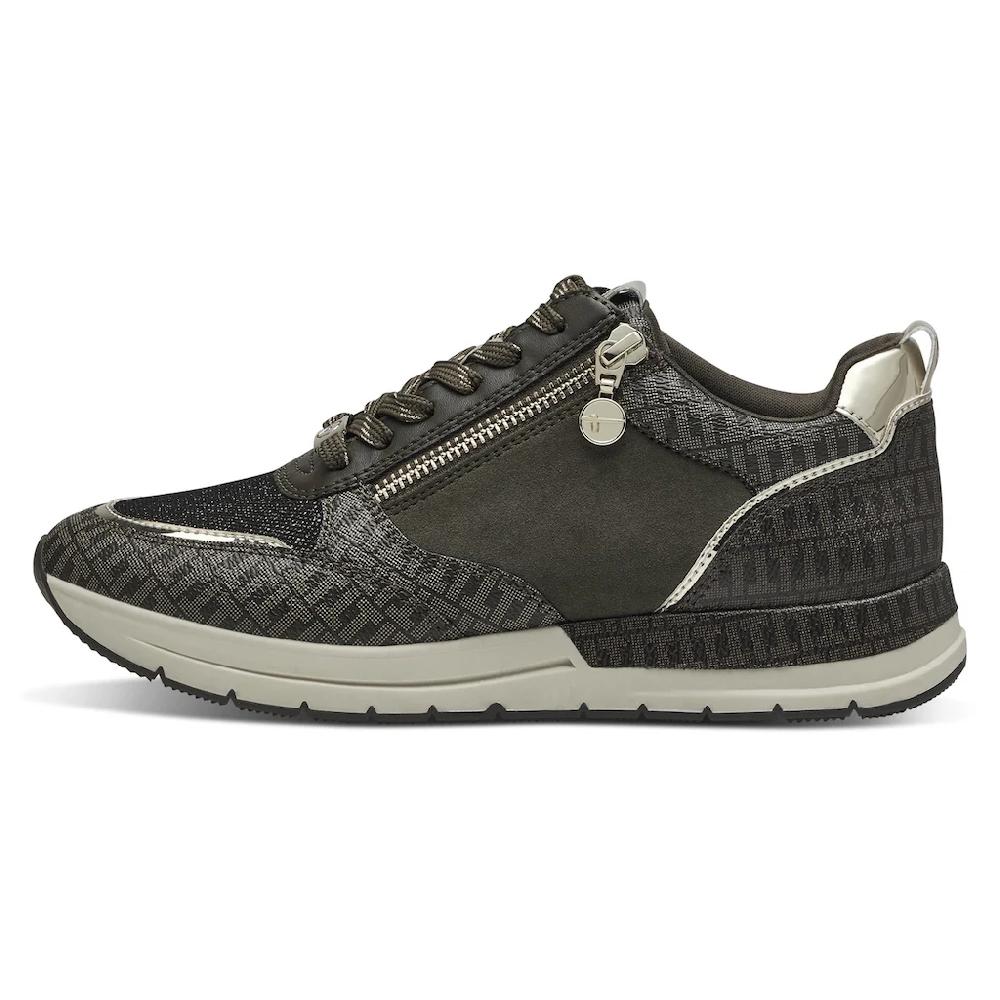Tamaris Keilsneaker Freizeitschuh Halbschuh Schnürschuh trendige Metallic-Details online kaufen Top Angebot