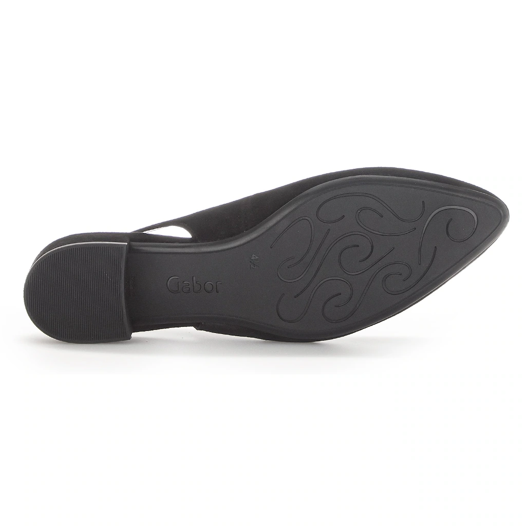 Gabor Slingpumps Abendschuh Sommerschuh Blockabsatz mit elastischem Riemchen bestellen Exklusive Angebote