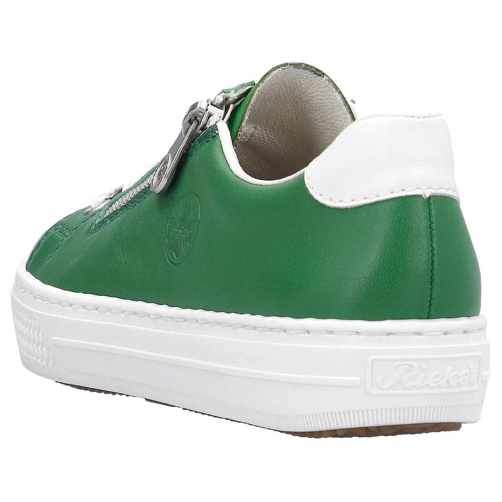 Rieker Plateausneaker mit seitlichem Reißverschluss Freizeitschuh Halbschuh Schnürschuh online kaufen Neuheiten