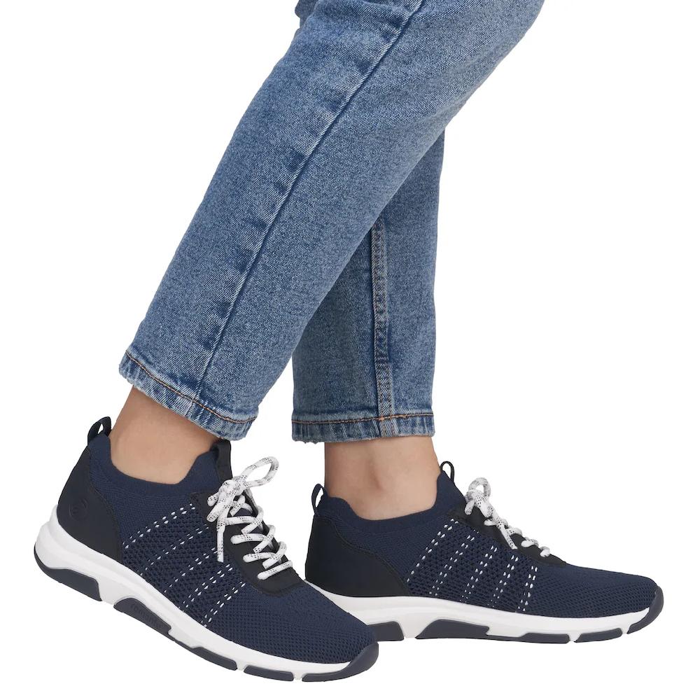 Remonte Slip-On Sneaker Freizeitschuh Halbschuh Slipper Schlupfschuh mit Anziehlaschen Begrenzt auf 3 Tage