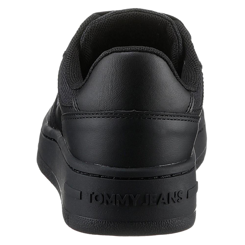 Tommy Jeans Plateausneaker »TJW RETRO BASKET ESS« Freizeitschuh Halbschuh Schnürschuh mit seitlicher Logoflagge online bestellen Black Friday Preise