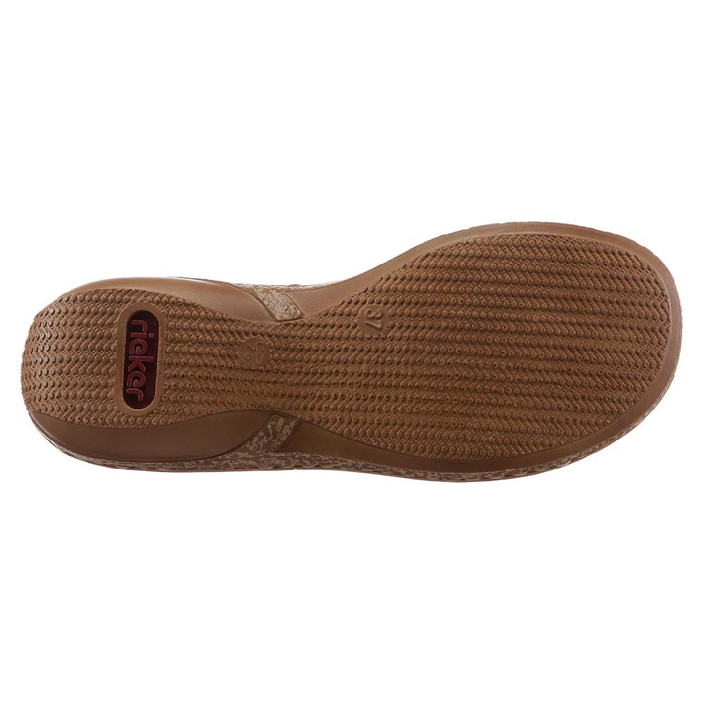 Rieker Pantolette mit modischem Schmuckring online kaufen Outlet