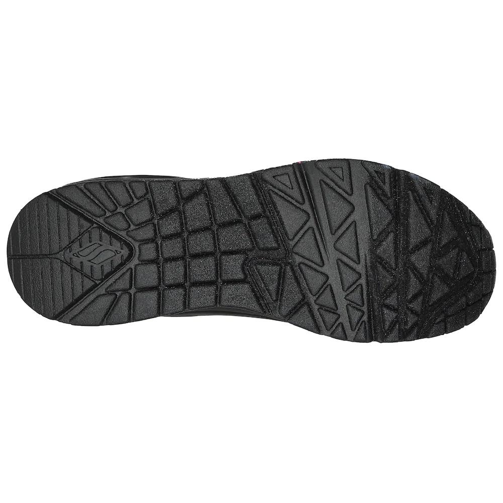 Skechers Sneaker »UNO DRIPPING IN LOVE« mit Herzen-Graffity-Print Freizeitschuh Halbschuh Schnürschuh bestellen Blitzverkäufe