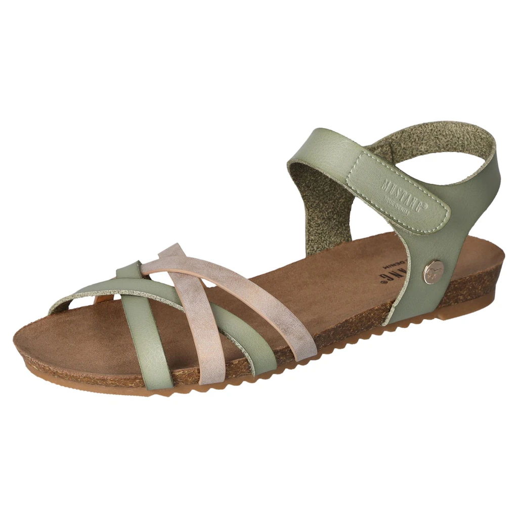 Mustang Shoes Riemchensandale Sommerschuh Sandalette Klettschuh mit Klettverschluss-Riemchen bestellen