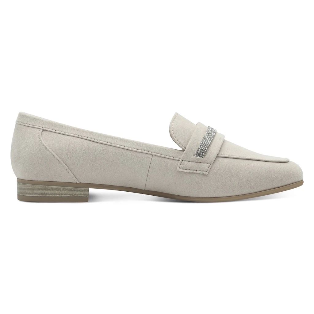 MARCO TOZZI Slipper Businessschuh Schlupfschuh Halbschuh mit funkelndem Zierriegel online kaufen Preisnachlass