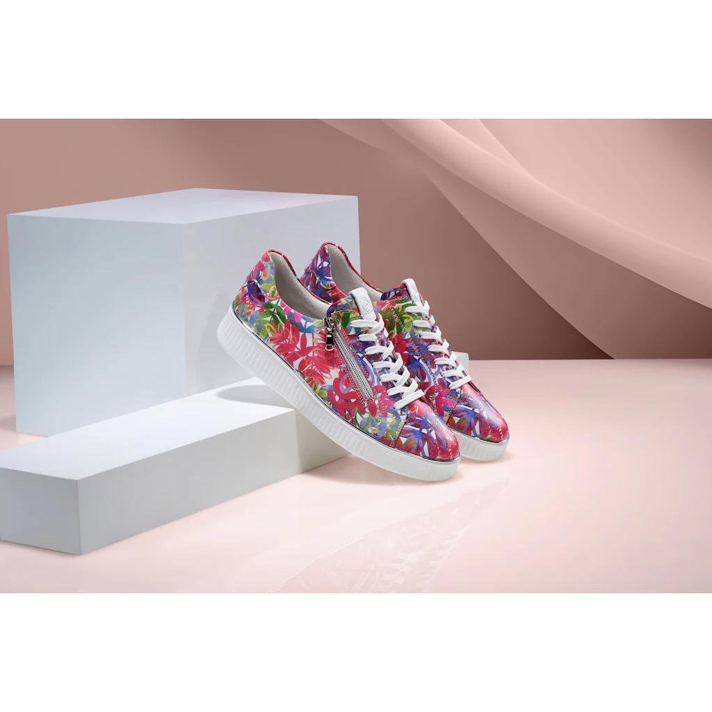 Remonte Plateausneaker Freizeitschuh Halbschuh Schnürer mit gepolstertem Schaftrand ▷ für Cyber Monday