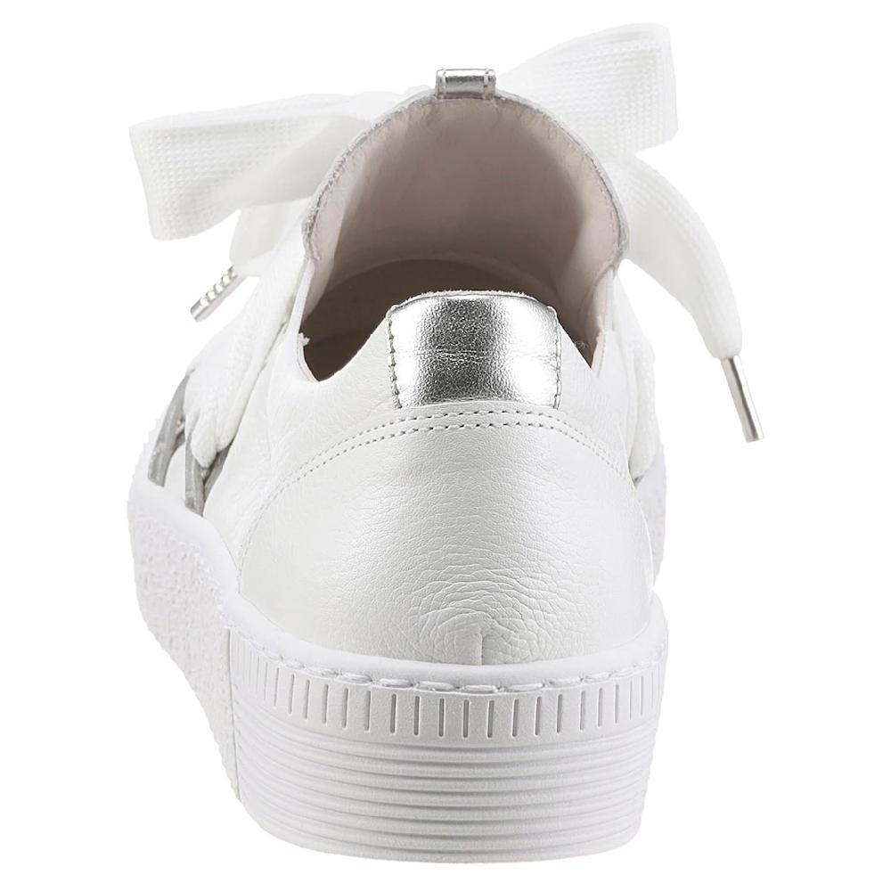 Gabor Slip-On Sneaker Schnürschuh Halbschuh Slipper mit aufgesetzter Zierschnürung Heißer Verkauf