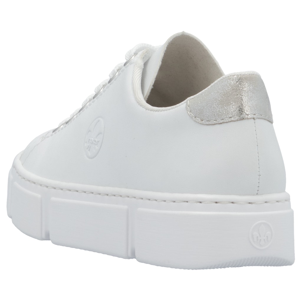 Rieker Plateausneaker in monochromer Optik Freizeitschuh Halbschuh Schnürschuh kaufen Neuheiten