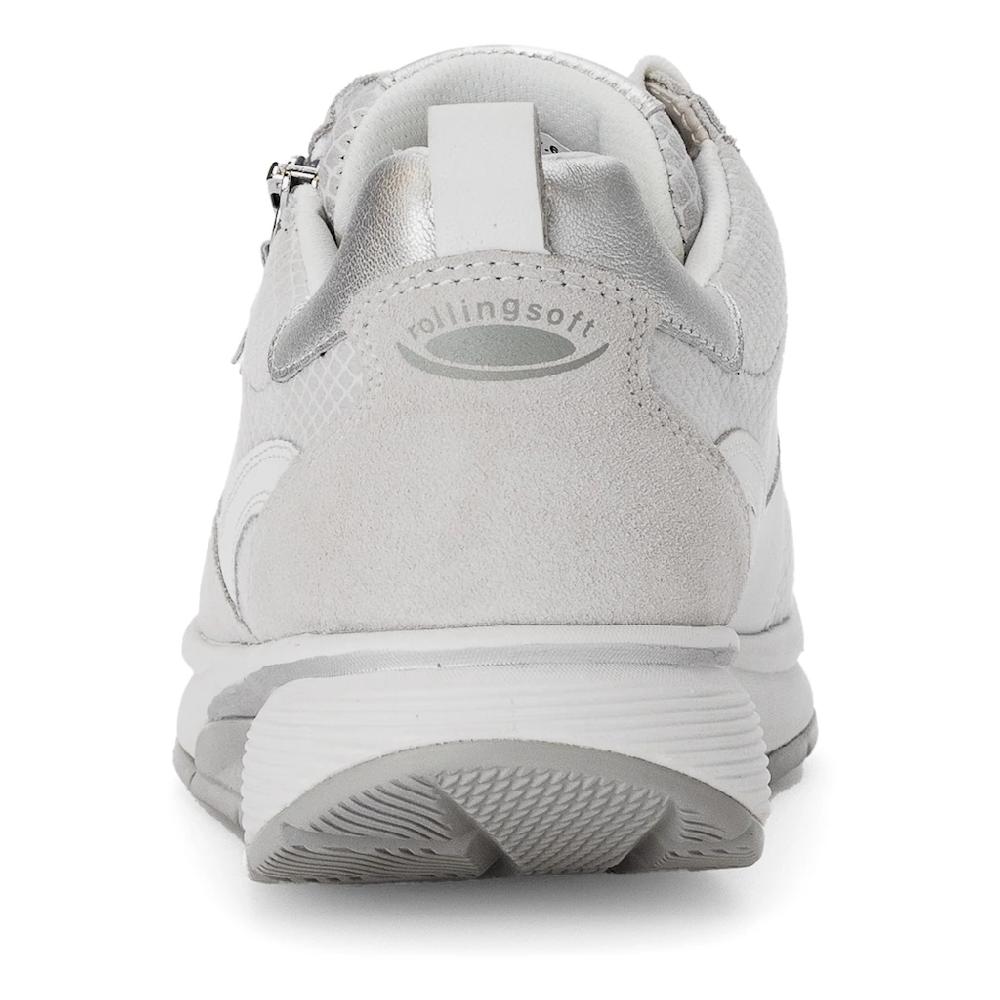 Gabor Rollingsoft Keilsneaker Freizeitschuh Halbschuh Schnürschuh mit Wechselfußbett Bestseller