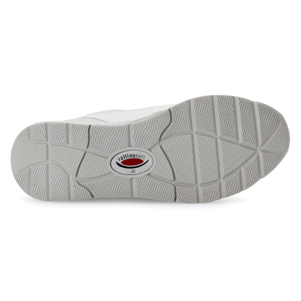 Gabor Rollingsoft Keilsneaker Freizeitschuh Halbschuh Schnürschuh mit Wechselfußbett Bestseller