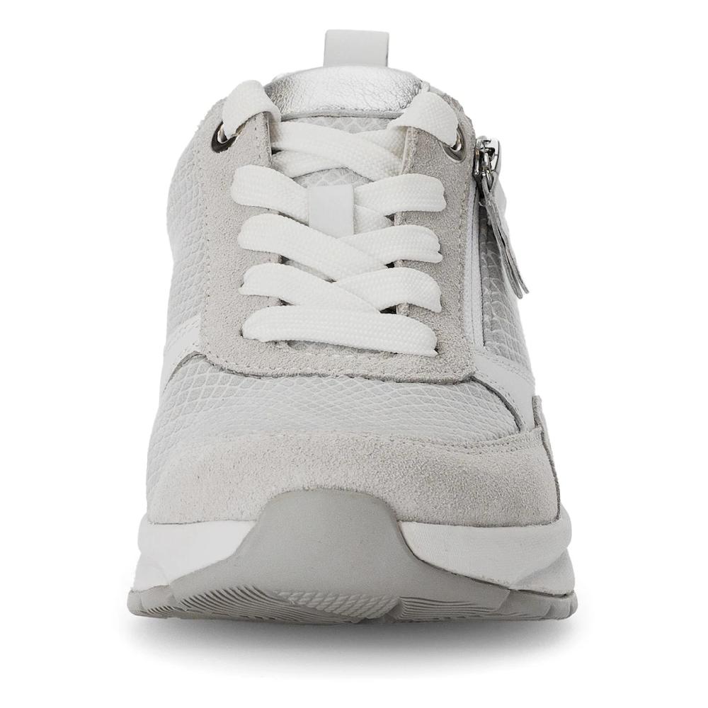 Gabor Rollingsoft Keilsneaker Freizeitschuh Halbschuh Schnürschuh mit Wechselfußbett Bestseller