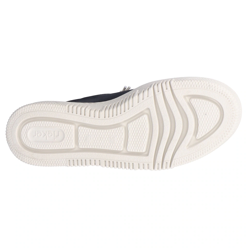 Rieker Plateausneaker Sneaker Slip-On Sneaker Slipper mit weicher Leder-Innensohle kaufen Räumungsverkauf