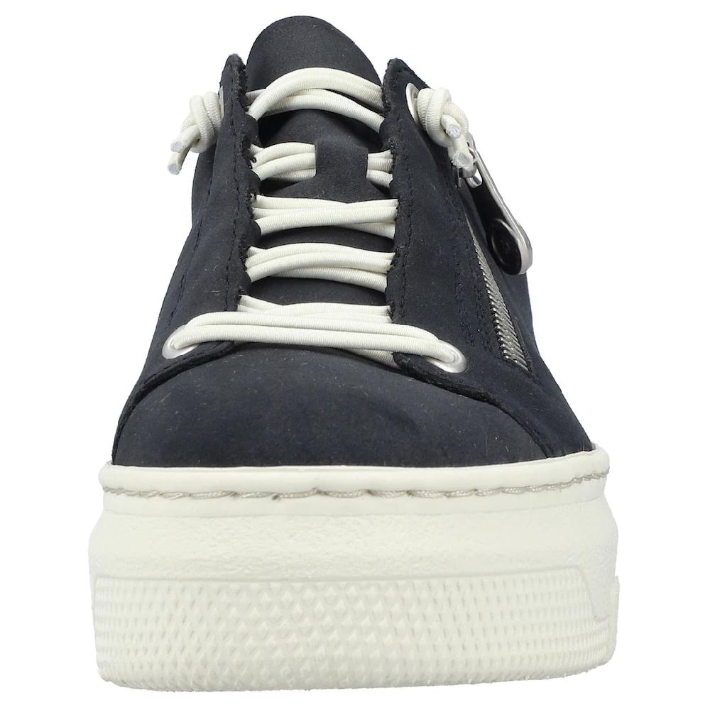 Rieker Plateausneaker Sneaker Slip-On Sneaker Slipper mit weicher Leder-Innensohle kaufen Räumungsverkauf