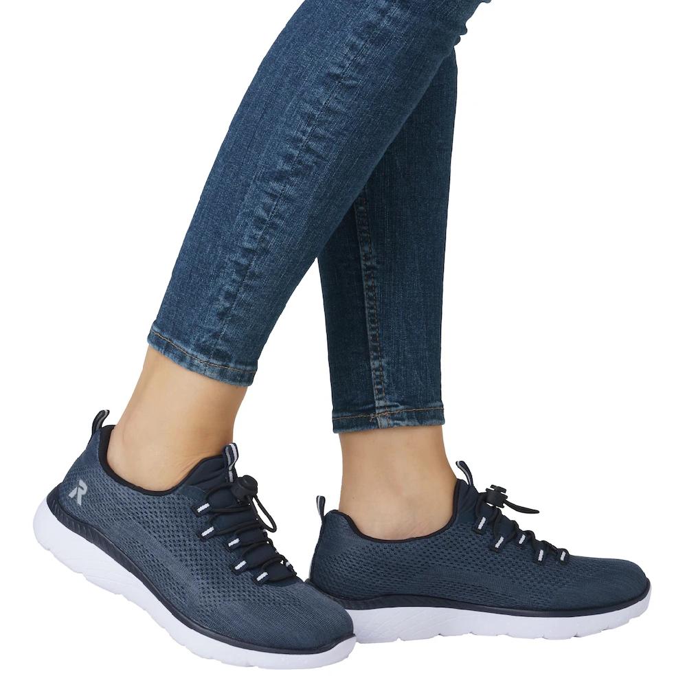 RIEKER Sport Slip-On Sneaker Schlupfschuh Halbschuh Freizeitsneaker mit MemoSoft-Ausstattung ▷ für Bis zu 60% Rabatt