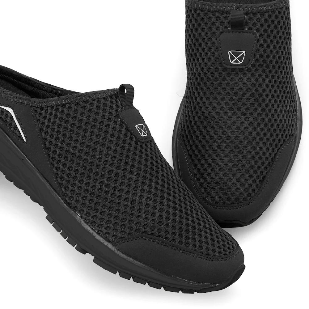AUTHENTIC LE JOGGER Sabot Clog Pantolette Schlappen aus hochwertigem Textil Unisex online bestellen Nur noch ein Tag übrig