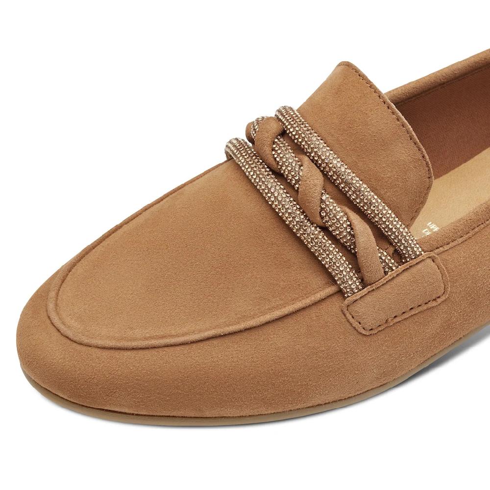 MARCO TOZZI Slipper Blockabsatz Loafer Businessschuh Schlupfschuh mit Zierriegel bestellen Fabrik Onlineshop