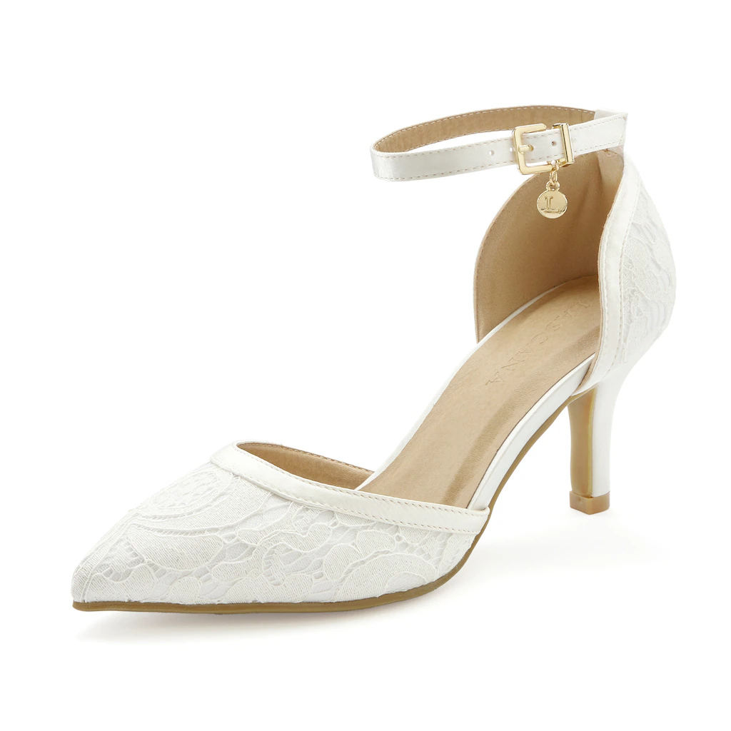 LASCANA Pumps Riemchenpumps mit bequemer Absatzhöhe VEGAN online bestellen Flash Sale
