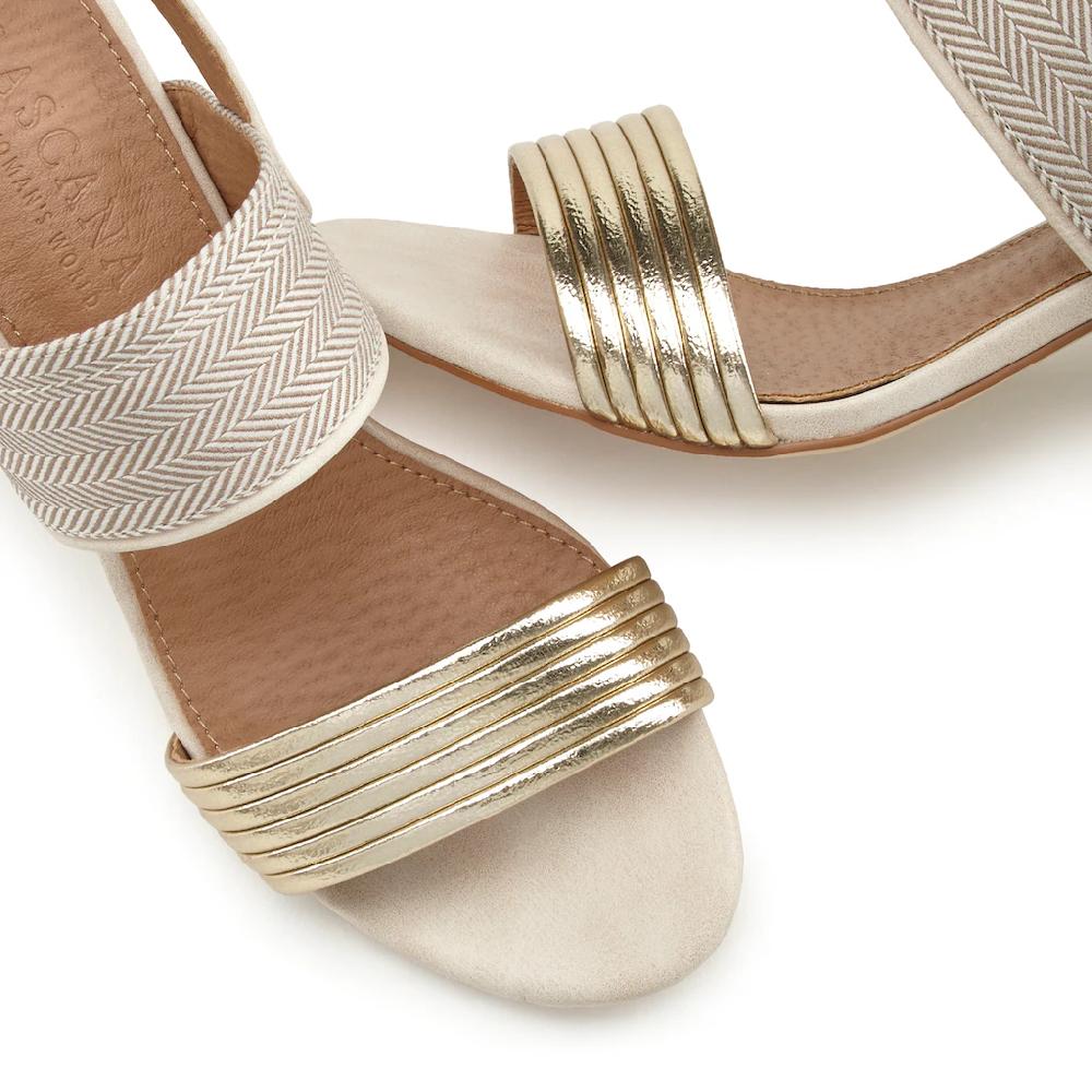 LASCANA Riemchensandalette Sandale Sommerschuh mit Blockabsatz VEGAN bestellen Valentinstagsangebot