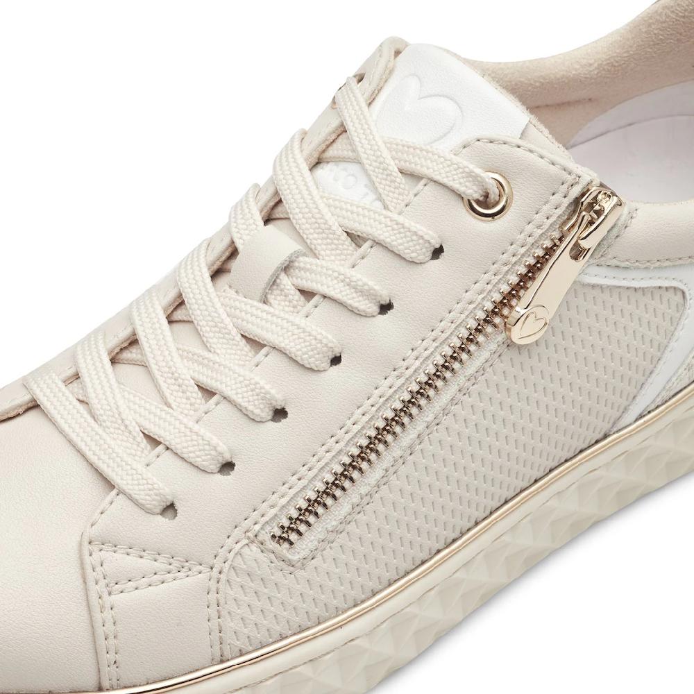 MARCO TOZZI Plateausneaker Freizeitschuh Halbschuh Schnürschuh mit seitlichem Reißverschluss kaufen Riesige Ersparnisse